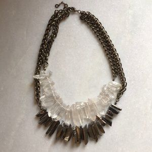 Baublebar crystal statement necklace